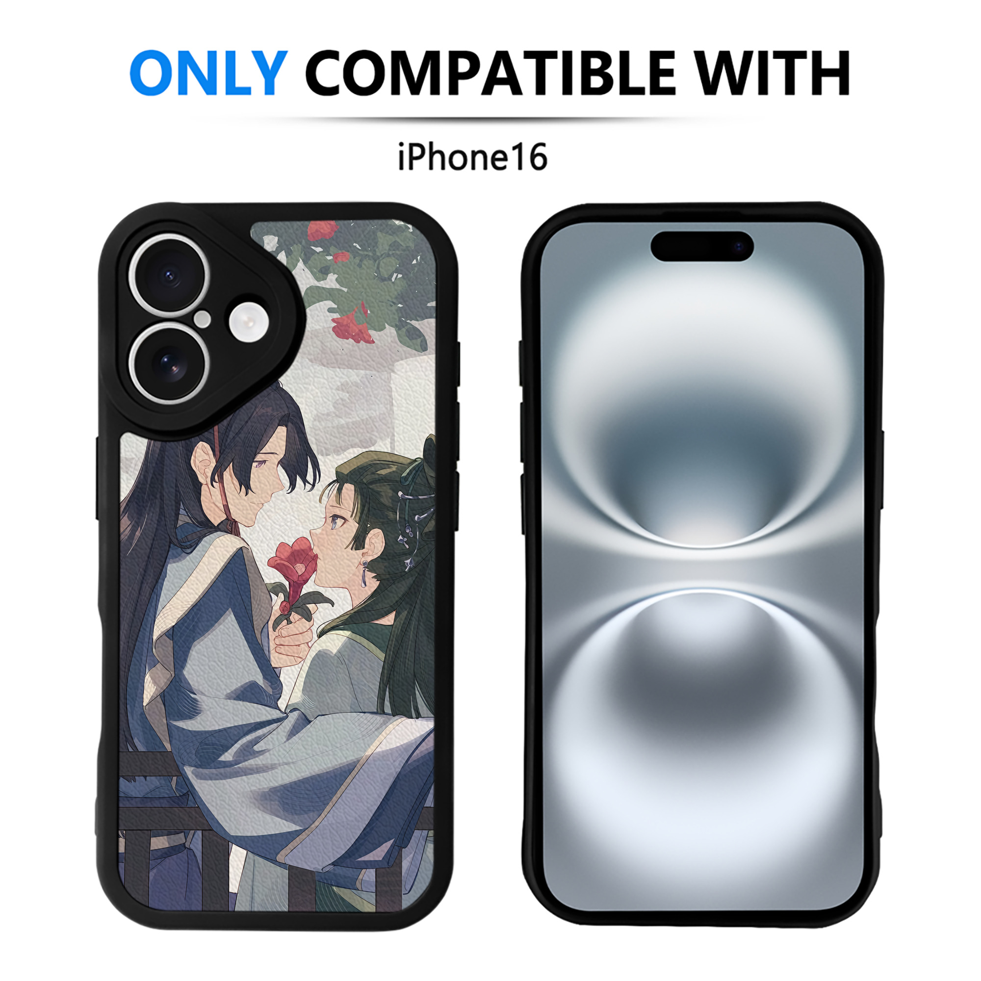 薬屋のひとりごと The Apothecary Diaries 【iPhone 16シリーズ対応】シリコンスマホケース（レザー調） 材質：シリコン